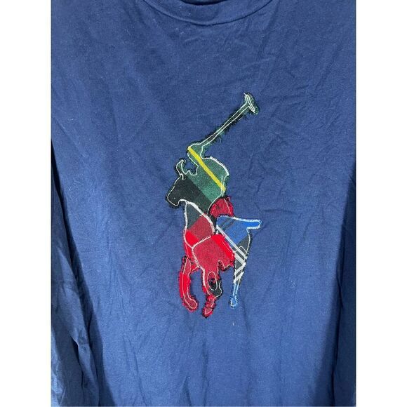 Polo Ralph Lauren pony plaid long sleeve sweatshirt size 2XLTALL - Picture 3 of 4